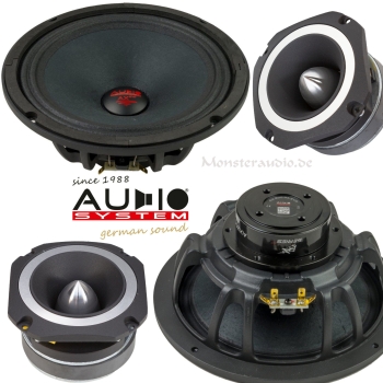 Audio System H 200 PA 20cm 2-Wege extrem dynamic PA Lautsprecher 800 Watt 200mm Helon H200PA